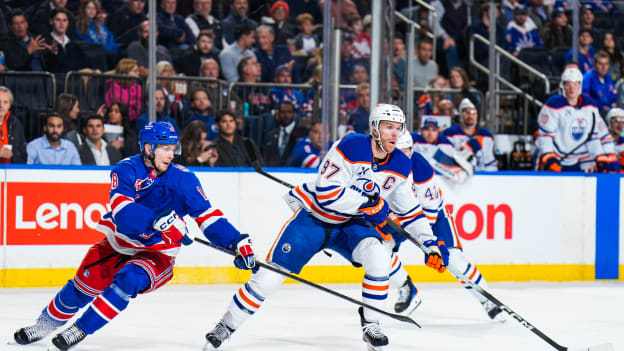 Edmonton Oilers v New York Rangers
