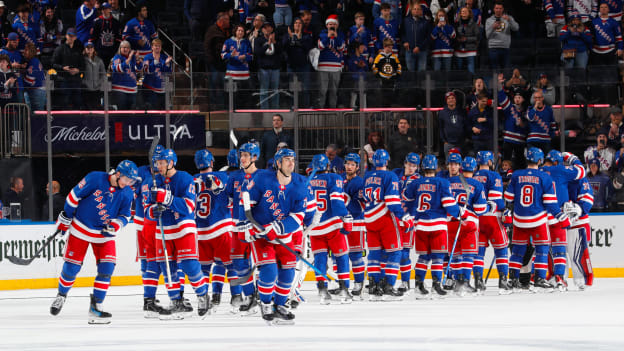 Boston Bruins v New York Rangers