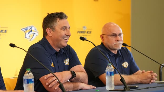 Head Coach Andrew Brunette Arrives in Smashville