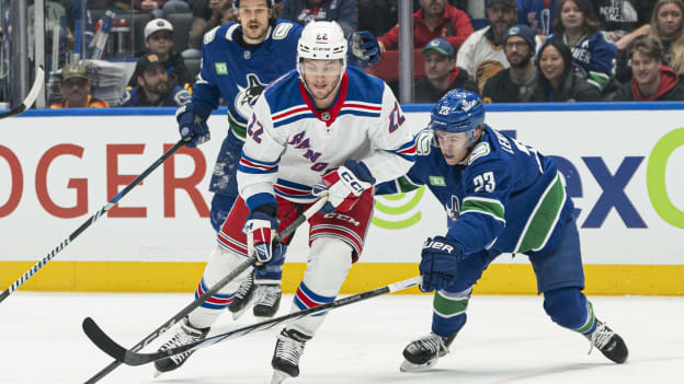 New York Rangers v Vancouver Canucks