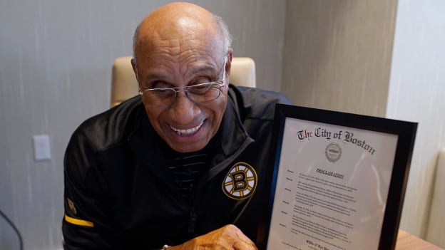 Photos: Willie O'Ree Jersey Retirement Ceremony