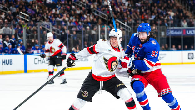 Ottawa Senators v New York Rangers