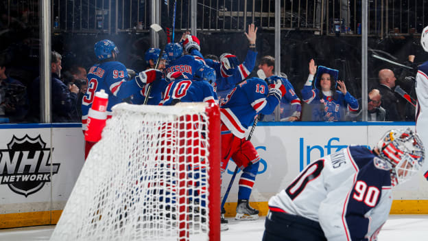 Columbus Blue Jackets v New York Rangers