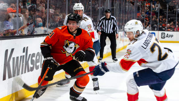 Florida Panthers at Anaheim Ducks March 18, 2022