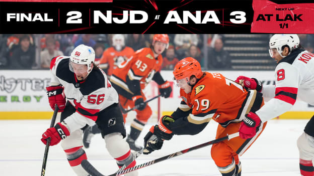 Devils End 2024 with Loss to Ducks