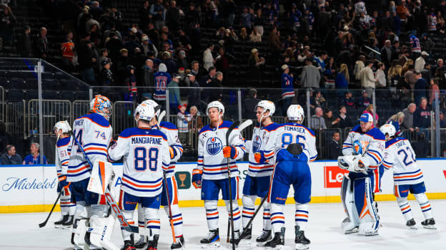 Edmonton Oilers v New York Rangers