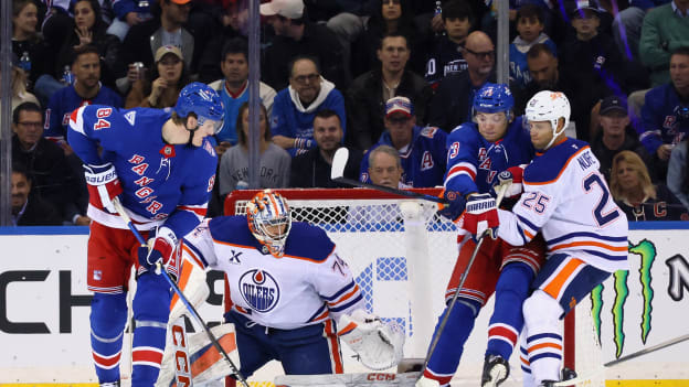 Edmonton Oilers v New York Rangers