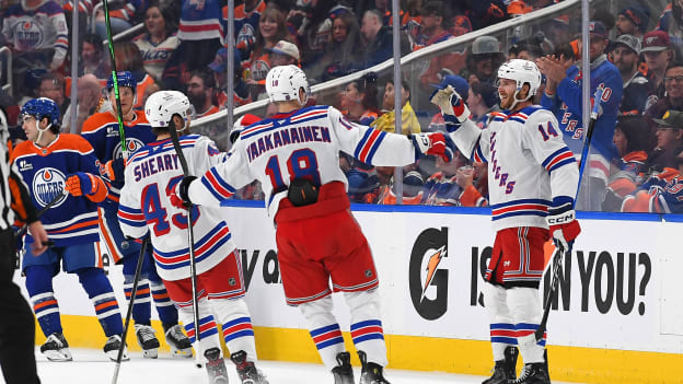 New York Rangers v Edmonton Oilers