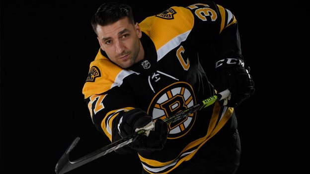 Bergeron Named 20th Bruins Captain