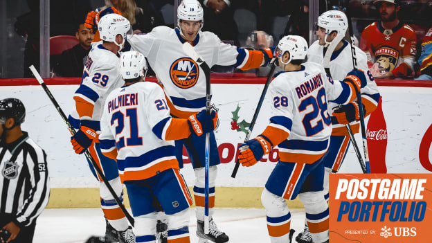 UBS Postgame Photos: Islanders 4, Panthers 3