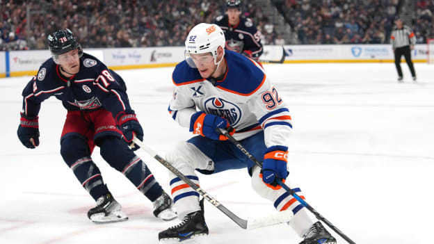 Edmonton Oilers v Columbus Blue Jackets