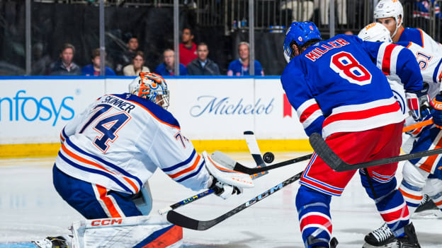 Edmonton Oilers v New York Rangers