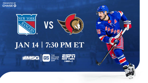 LIVE: Rangers vs. Senators