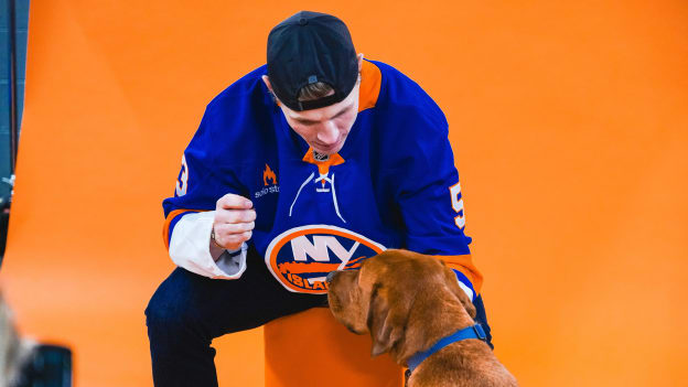 PHOTOS: Islanders 2025 Pucks and Paws Calendar Photoshoot