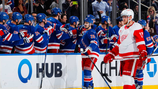 Detroit Red Wings v New York Rangers