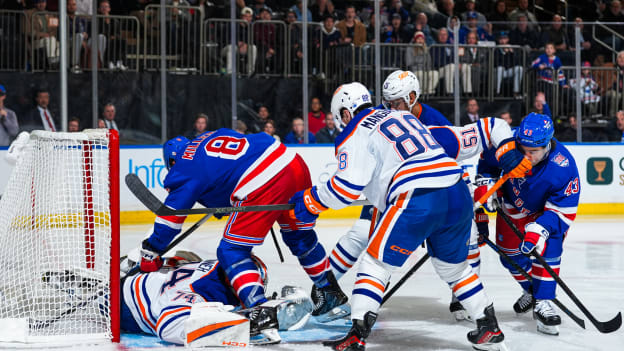 Edmonton Oilers v New York Rangers