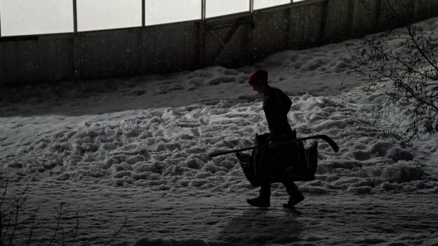 Outdoor Hockey in Winthrop, Washington