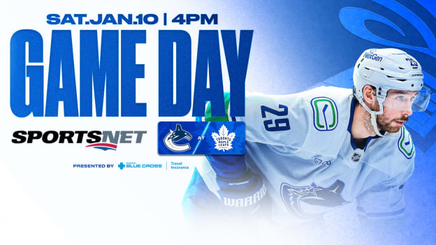 Game Notes: Canucks at Maple Leafs
