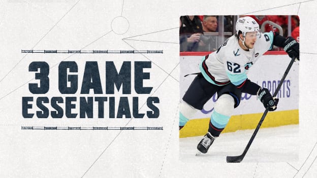 Kraken (29-34-5) at Blackhawks (20-38-9) | 5:30 p.m.
