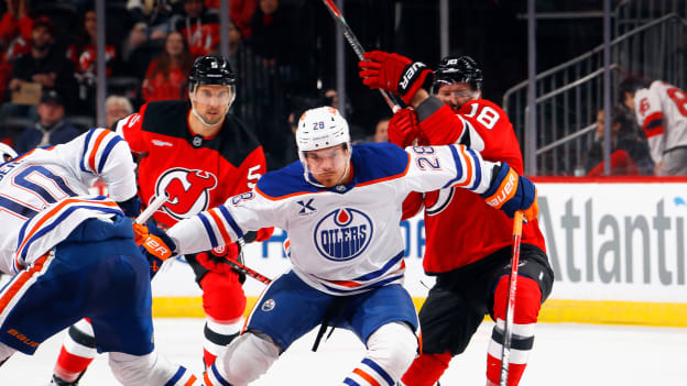 Edmonton Oilers v New Jersey Devils