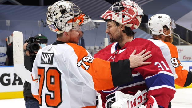 Carter Hart & Carey Price · August 21, 2020