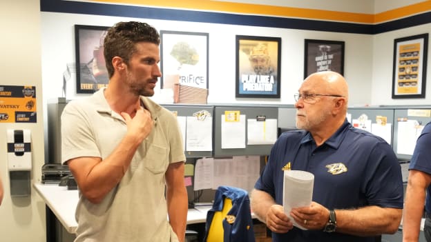 Head Coach Andrew Brunette Arrives in Smashville