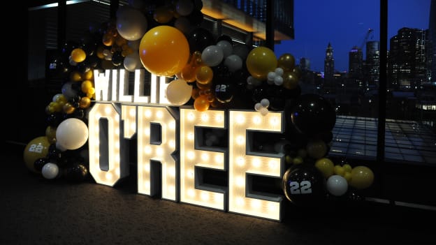 Photos: Willie O'Ree Jersey Retirement Ceremony