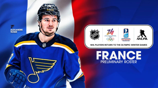 Texier named to French preliminary Olympics roster