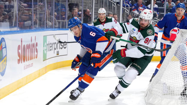 UBS Postgame Photos: Wild 4, Islanders 2