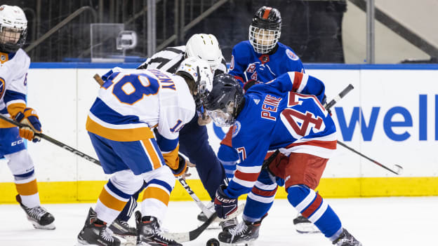 Jr. Rangers vs Jr. Islanders @ MSG