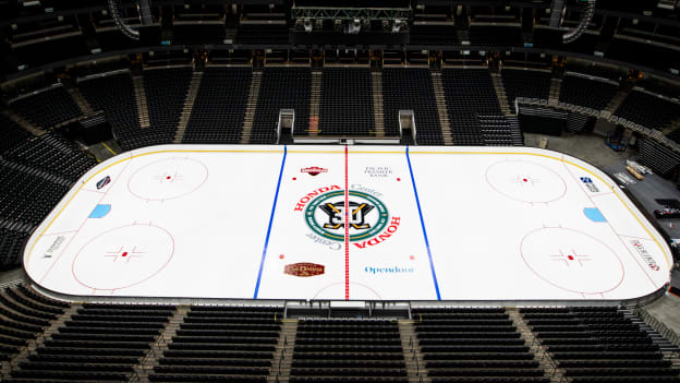 Honda Center Ice Installation 2023