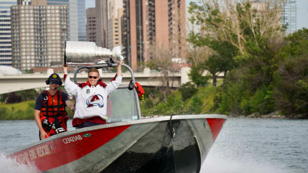 Avalanche Stanley Cup Tour: Saskatchewan & Calgary