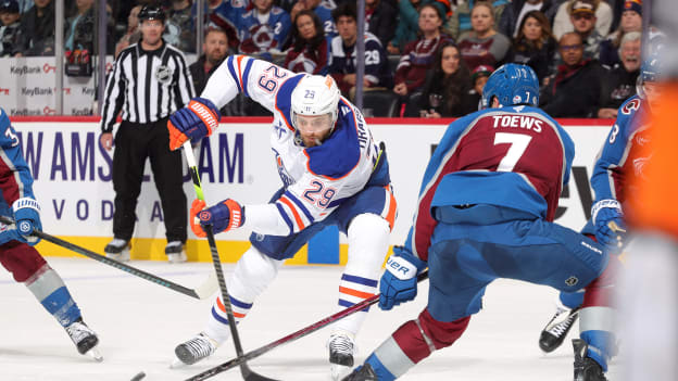 Edmonton Oilers v Colorado Avalanche