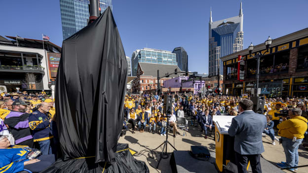 Pekka Rinne Statue Unveiling