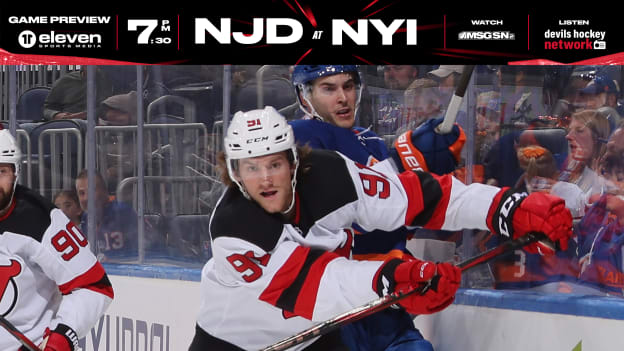 Devils Make Quick Stop on Long Island