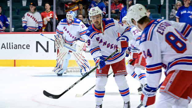 New York Rangers v Calgary Flames