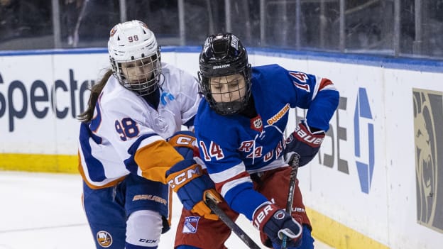Jr. Rangers Girls vs Jr. Islanders @ MSG