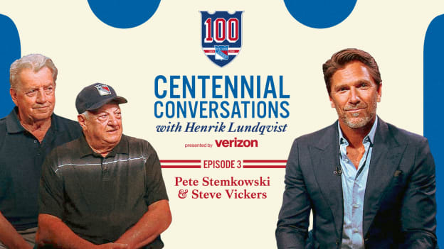 Centennial Conversations with Henrik Lundqvist - Episode 3: Pete Stemkowski and Steve Vickers