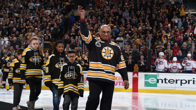 Bruins to Retire Willie O'Ree's No. 22