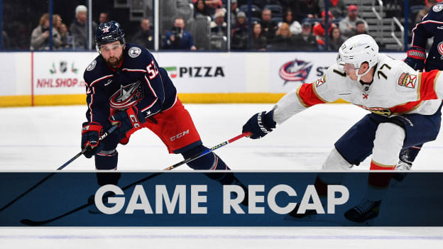 Reinhart's 4 assists pace Panthers past Blue Jackets