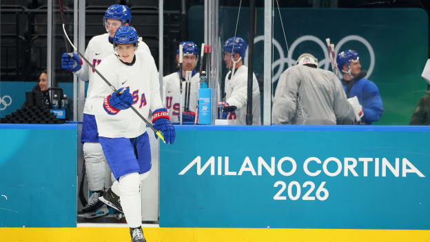 Feb. 8 - Team USA's 1st practice