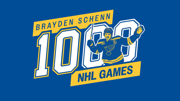 Celebrate Brayden Schenn's 1,000 career games