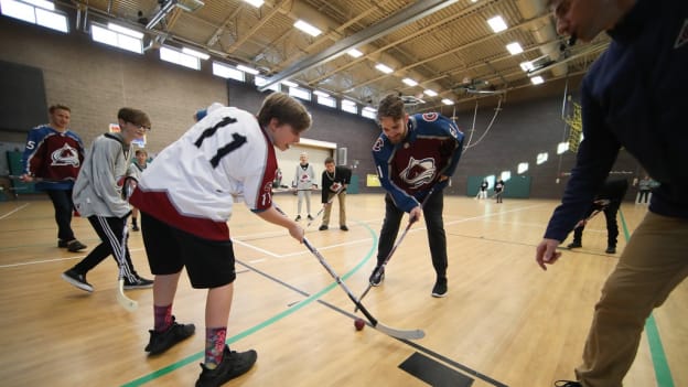 Colorado Avalanche Floor Hockey February 2020