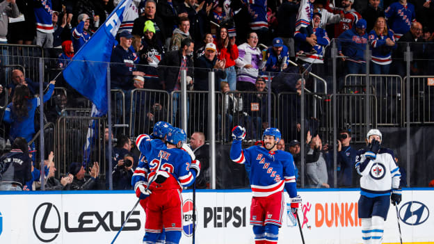 Winnipeg Jets v New York Rangers