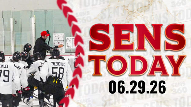 Sens Prospects Hit The Ice For Development Camp