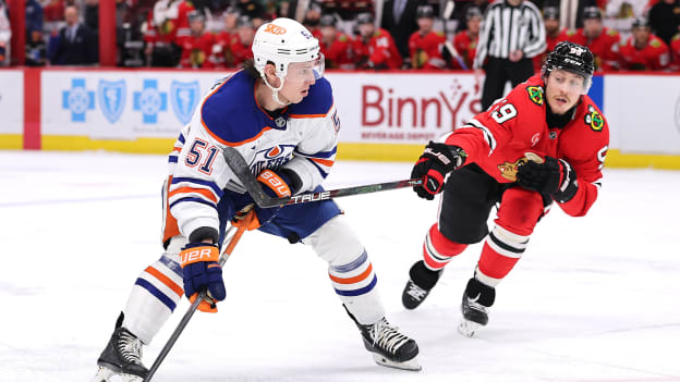 Edmonton Oilers v Chicago Blackhawks