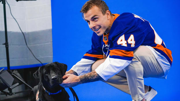 PHOTOS: Islanders 2025 Pucks and Paws Calendar Photoshoot