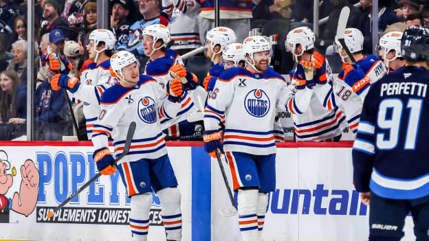 Edmonton Oilers v Winnipeg Jets