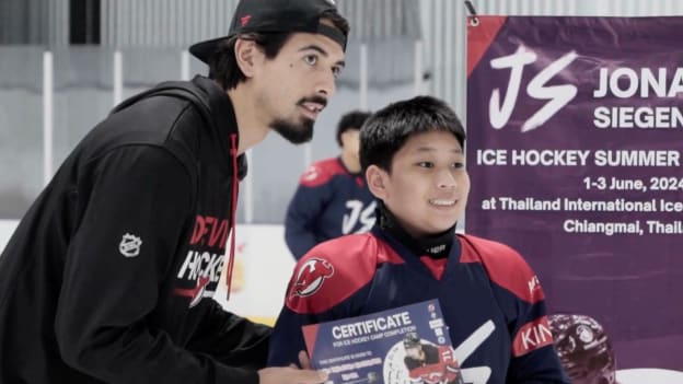 Siegenthaler Hosted Thailand's First Hockey Camp