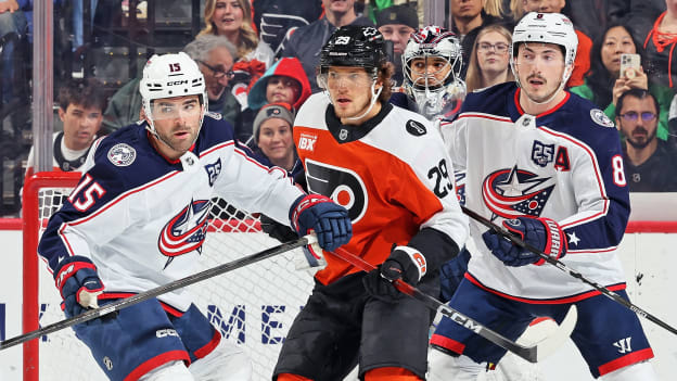 LIVE: Blue Jackets end road trip in Philadelphia